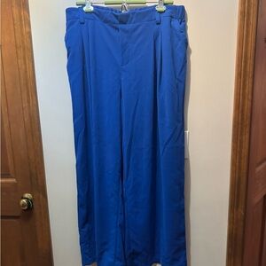 HALARA Women's Waffle Blue Trousers